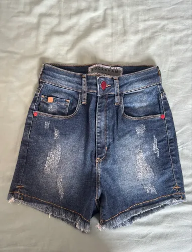 Short azul Rocksham TAM 36