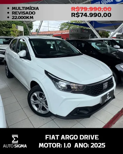 Fiat Argo Drive 1.0 6V Flex 2025
