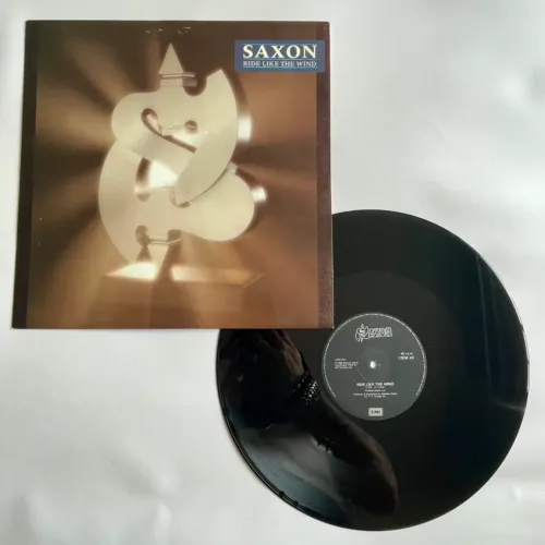 Saxon Ride Like The Wind Vinil Single 12 Polegadas Importado