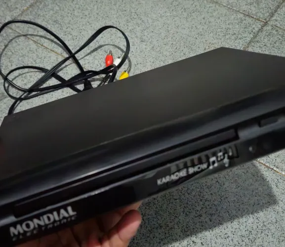 Dvd mondial com controle remoto