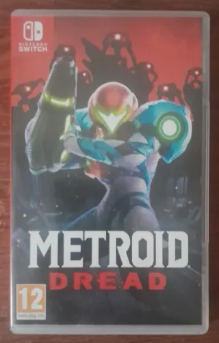 Jogo Metroid Dread Nintendo Switch Cartucho Usado Original