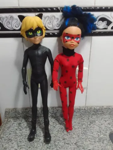 Bonecas Usadas Ladybug & CatNoir.