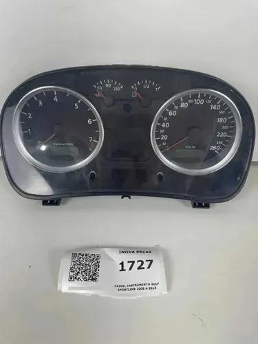 Painel Instrumento Golf Sportline 2008 A 2013 Cinza