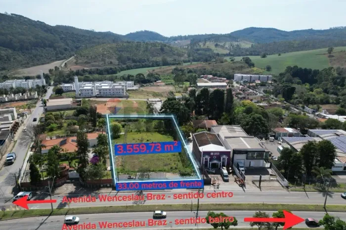 Terreno Comercial a venda na Wenceslau Braz zona leste de Poços de Caldas MG