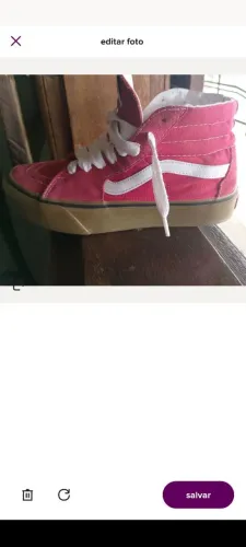 Tênis vans vinho, semi-novo!