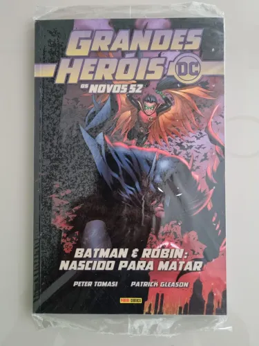 Grandes Heróis DC Batman e Robin (Leia a descrição)
