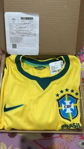 Camisa oficial do Brasil