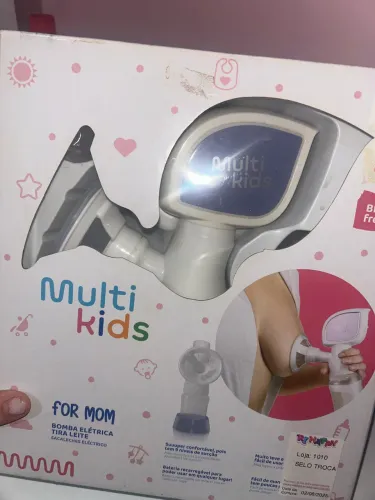 Bomba Tira Leite Elétrica Multikids