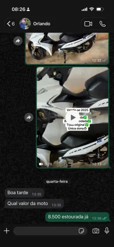 ? VENDE-SE AVELOZ AZ 50CC 2025 - BRANCA