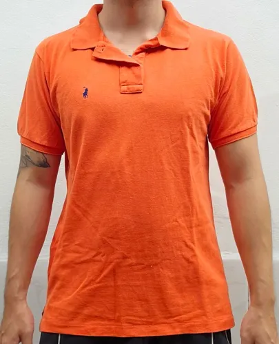 Camisa polo Ralph Lauren tam.P original vintage laranja