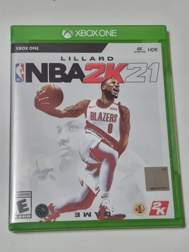 Jogo NBA 2K21 Xbox One Mídia Física Original Impecável Usado