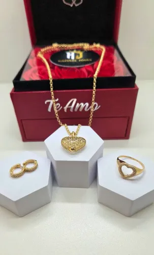 JÓIAS EM OURO 18K PROMOÇÃO DIA DOS NAMORADOS