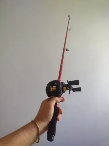 Carretilha pesca com vara/ kit novo em São Gonçalo