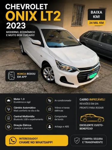 Chevrolet Onix Hatch LT 1.0 12V Flex Mec. 4P 2023