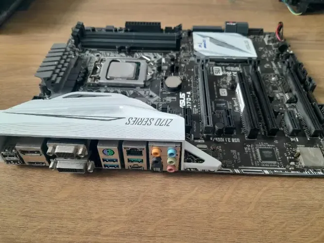 PLACA MAE ASUS Z170-A COM I5 7500 8GB DDR 4 E COOLER ORIGINAL LGA 1151