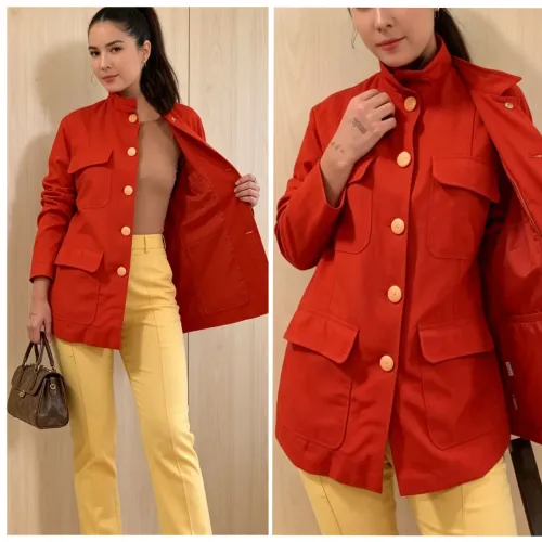 Parka vintage C.G.C. na etiqueta, tamanho P