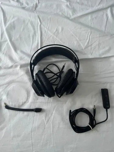 Headset Gamer HyperX Cloud Revolver S 7.1 + Adaptador USB e Microfone