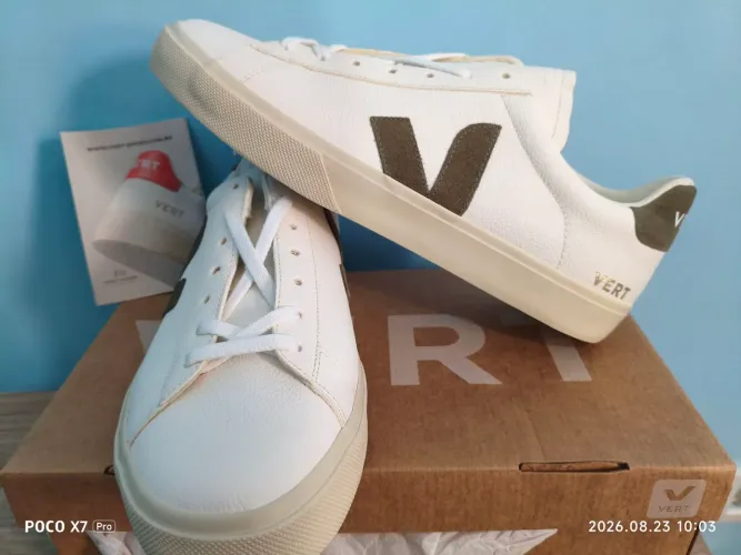 Tênis VERT-Veja CAMPO CHROMEFREE EXTRA- WHITE