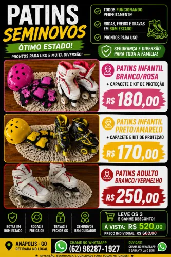 Patins Quad Clássico