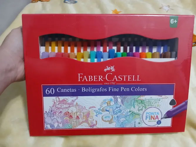 Canetas fine pen Faber-Castell
