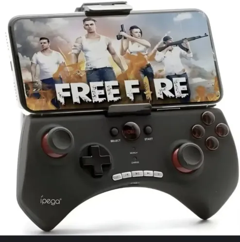 Controle game pad para celular marca ipega, fácil instalar, novo!