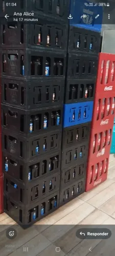 caixa de coca e chopinho 