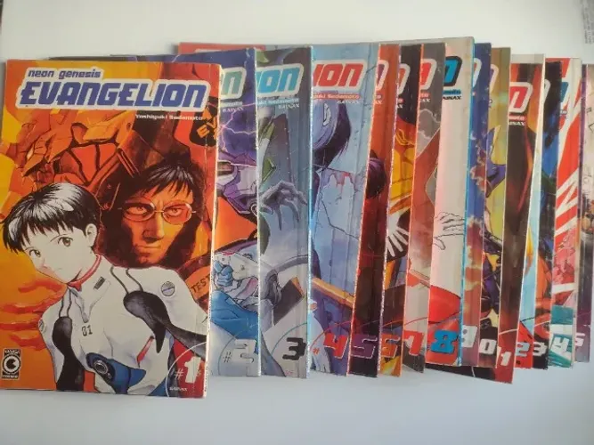 Mangá HQ Neon Genesis Evangelion - do 01 ao 18