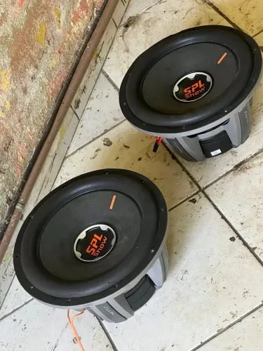 Par de Subwoofer HERTZ SPL SHOW 