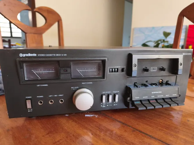 Ótimo Tape Deck Gradiente S126