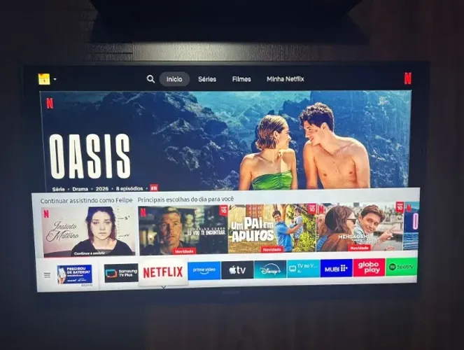 Smart TV Samsung 43" - Funcionamento perfeito