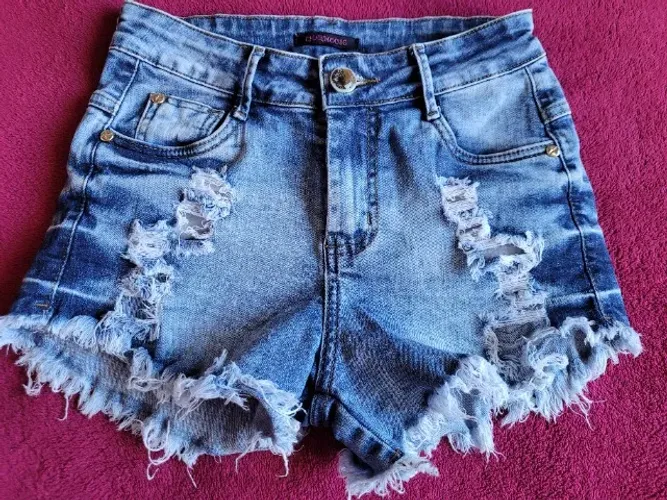Shorts Feminino Jeans Da Marca Charmoose Tamanho Número: 34