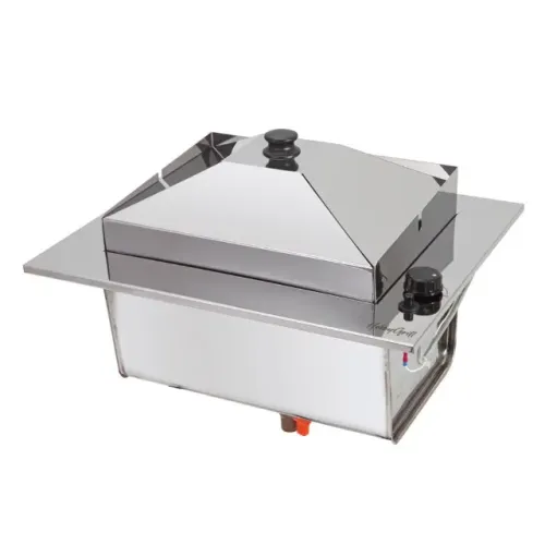 Churrasqueira Inox com Tampa