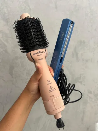 Escova Britânia + Prancha Philco 