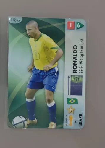 Cards Panini Goal Copa de 2006 - Ronaldo e Adriano
