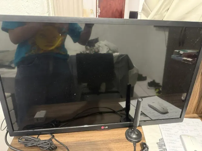 Tv 32? LG + Antena Móvel + Chromecast