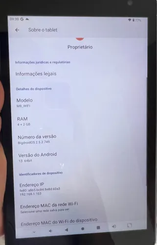 Vendo tablet Multi