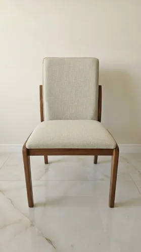 Cadeira de Jantar de linho/louro freijo