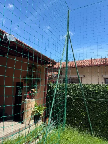 Estrutura de quadra de futebol