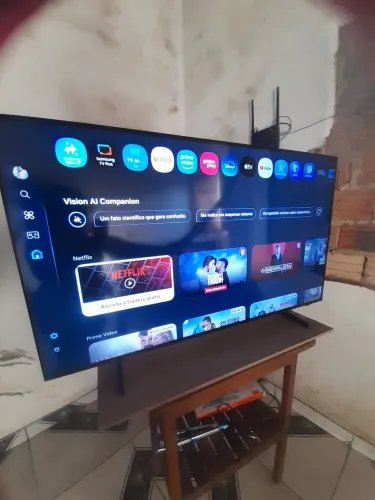 tv Samsung crystal uhd 50 polegadas resolução 4k.4 meses de uso nota fiscal 