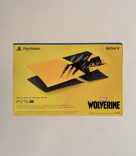 Tampas Faceplate PS5 PRO Wolverine - LACRADO