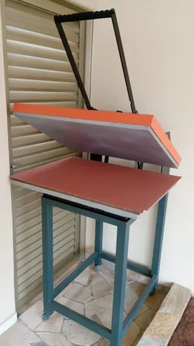 Prensa térmica para estamparia e sublimação 60X80