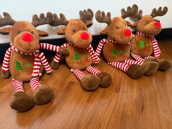 Kit 4 alcies decoração de natal