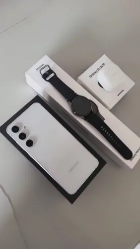 Kit Samsung S24 FE galaxy whatch 7 fone buds Fe