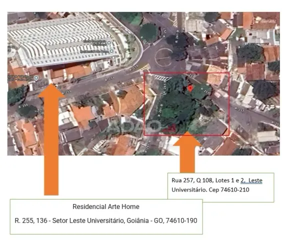 lote no Leste Universitário Lote à Venda, 780.00 por R$ 1000000.00 no setor Setor Leste Un