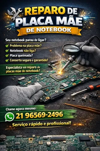 Reparo de placa mãe!!!
