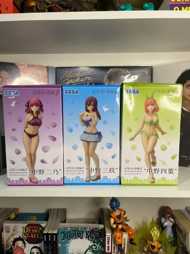 Trio Quintessential Quintuplets (Sega) - Nino, Miku e Yotsuba Originais!