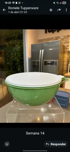 Tigela maxi criativa 7,5 litros Tupperware 