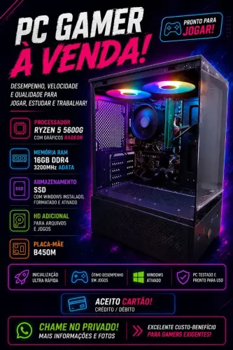 PC GAMER TROCO POR CELULAR