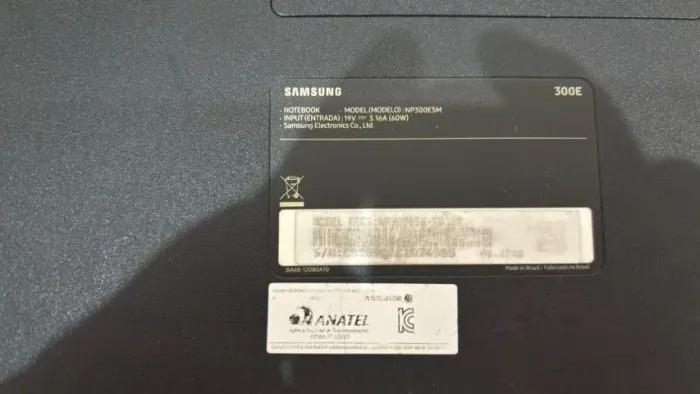 Notebook Samsung Expert X23 16GB memória e HD de 1TB
