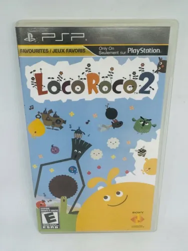 JOGO PSP LOCO ROCO 2- ORIGINAL COM CAPA